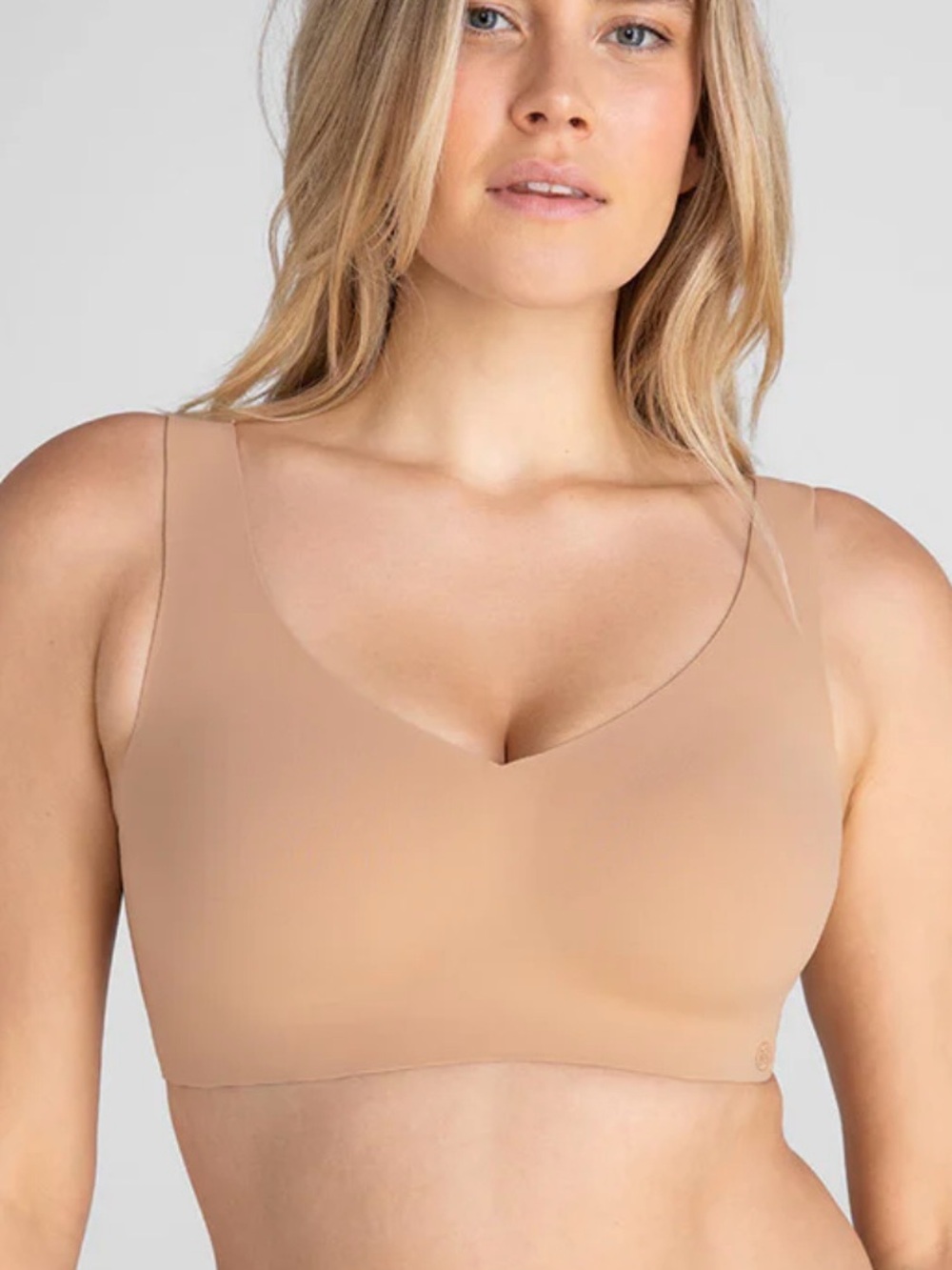 Honeylove Seamless SoftForm Nude Sand Comfort Bra Size 1X